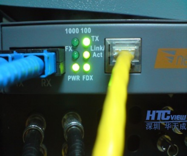 光纤收发器指示灯图解